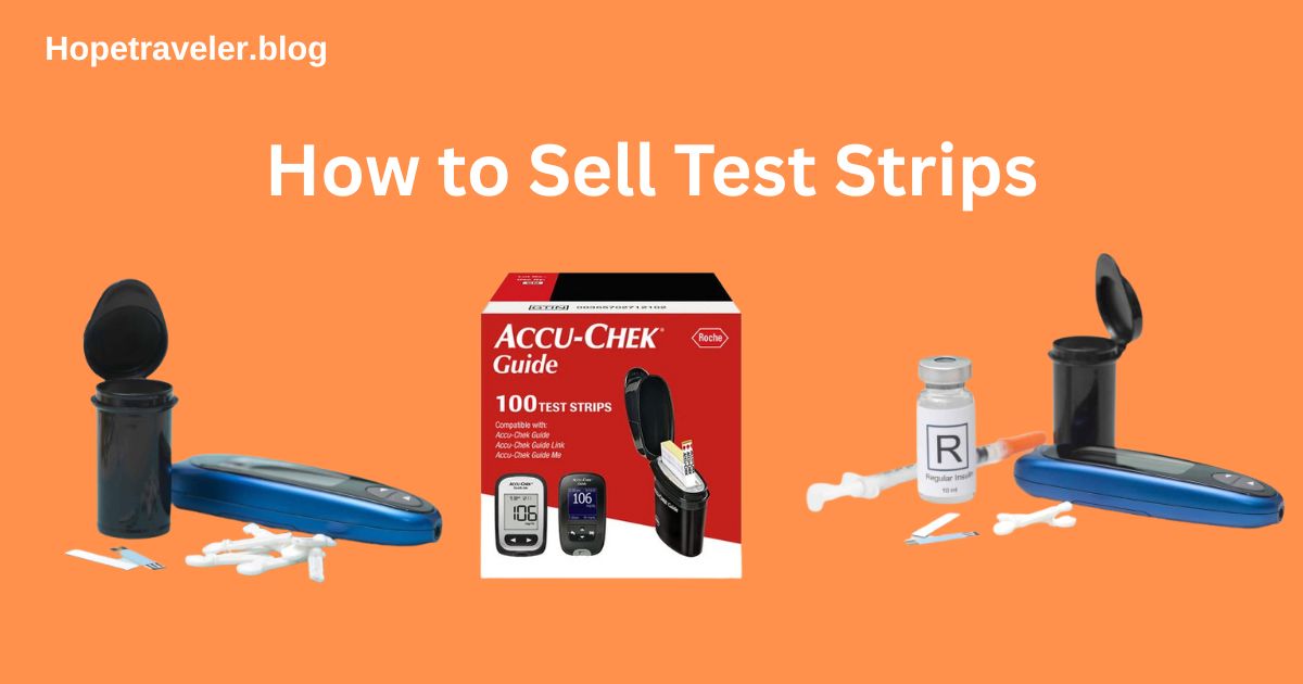 How to Sell Test Strips