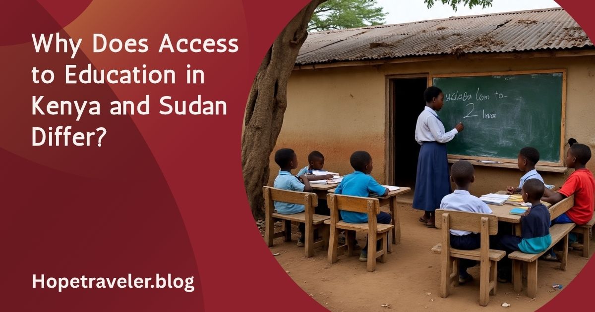 Why Does Access to Education in Kenya and Sudan Differ?