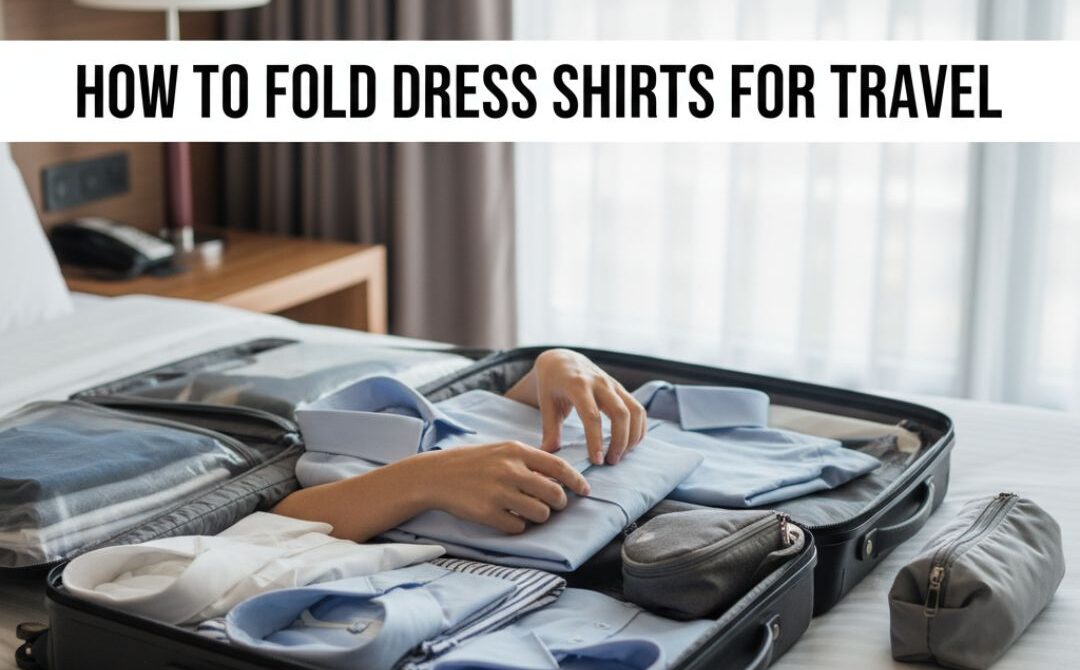 How to Fold Dress Shirts for Travel: Space-Saving Tips and Wrinkle-Free Packing Guide