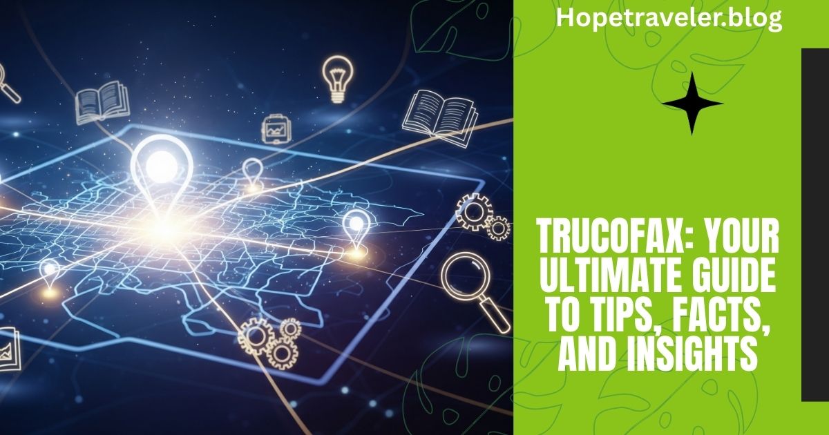Trucofax: Your Ultimate Guide to Tips, Facts, and Insights
