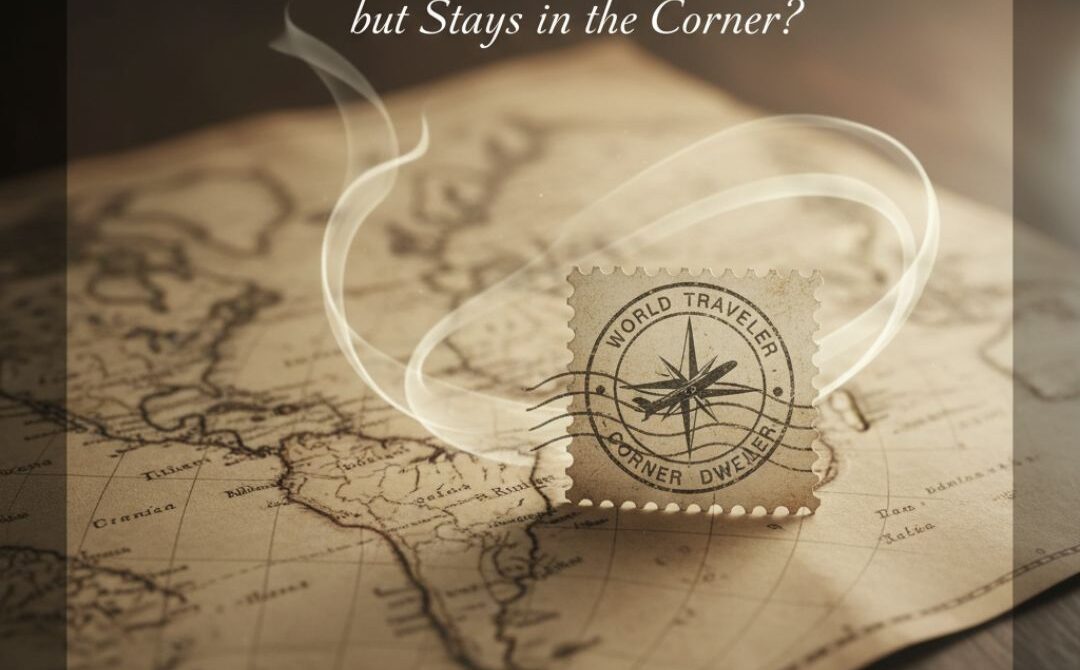 What Travels the World but Stays in the Corner