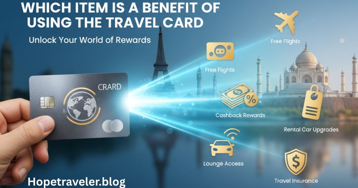 Which Item Is a Benefit of Using the Travel Card
