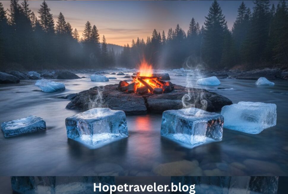 Can Campfire Travel Through Water Blocks.