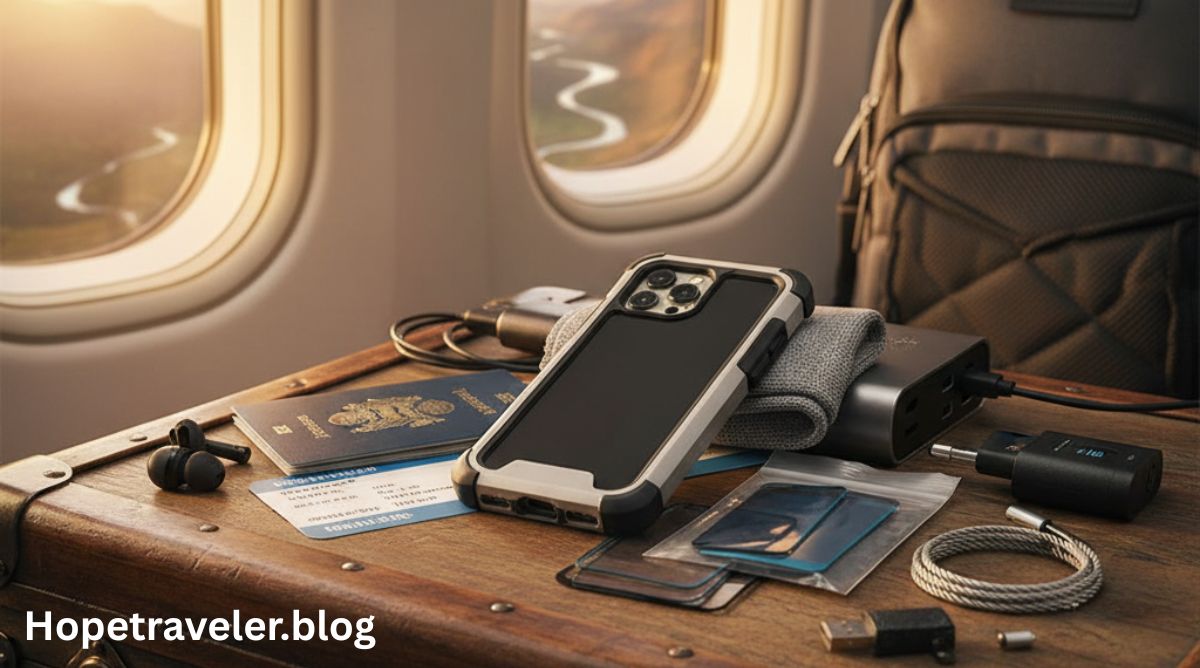 How Can You Protect a Mobile Device While Traveling.