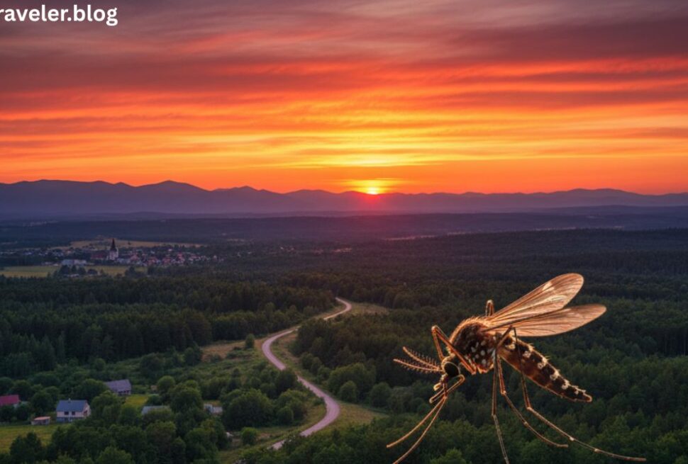 How Far Do Mosquitoes Travel.