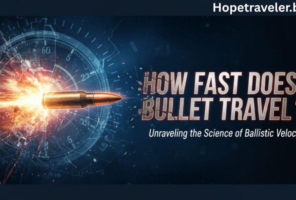 How Fast Does a Bullet Travel.