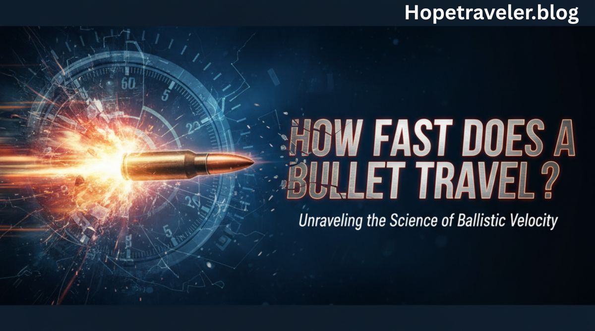 How Fast Does a Bullet Travel.