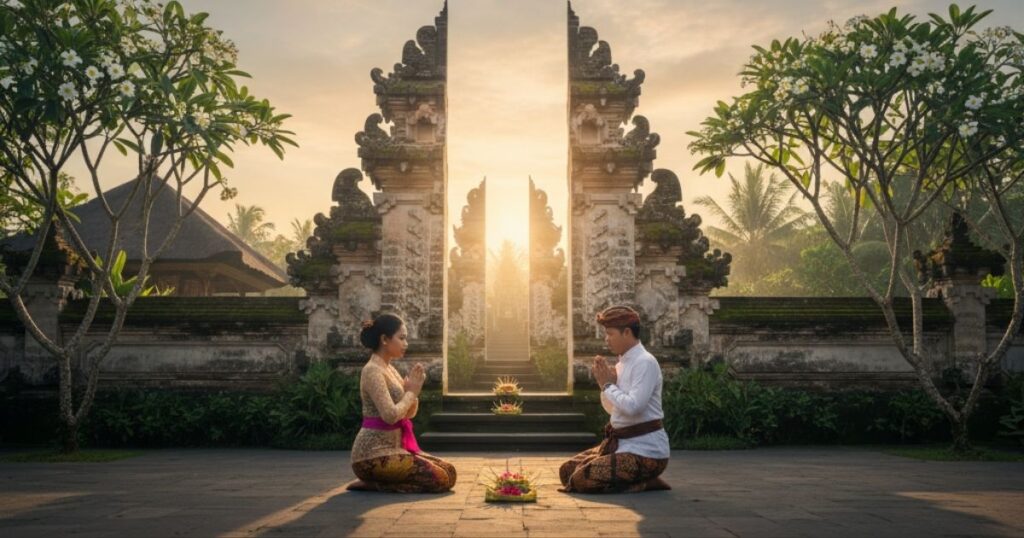 Temple Etiquette in Bali.