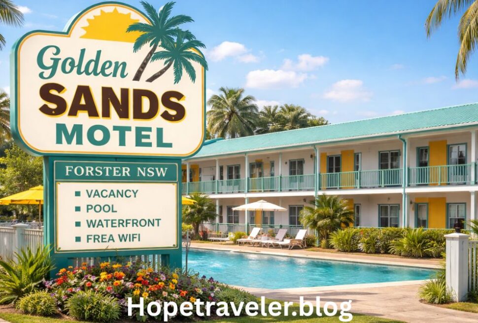 Golden Sands Motel Forster NSW.