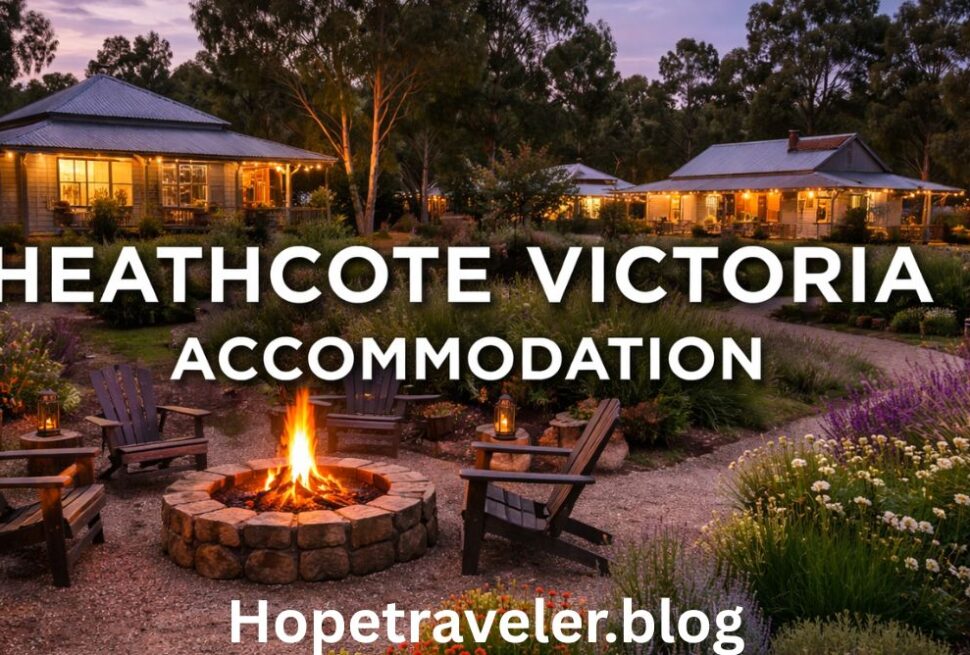 heathcote victoria accommodation.