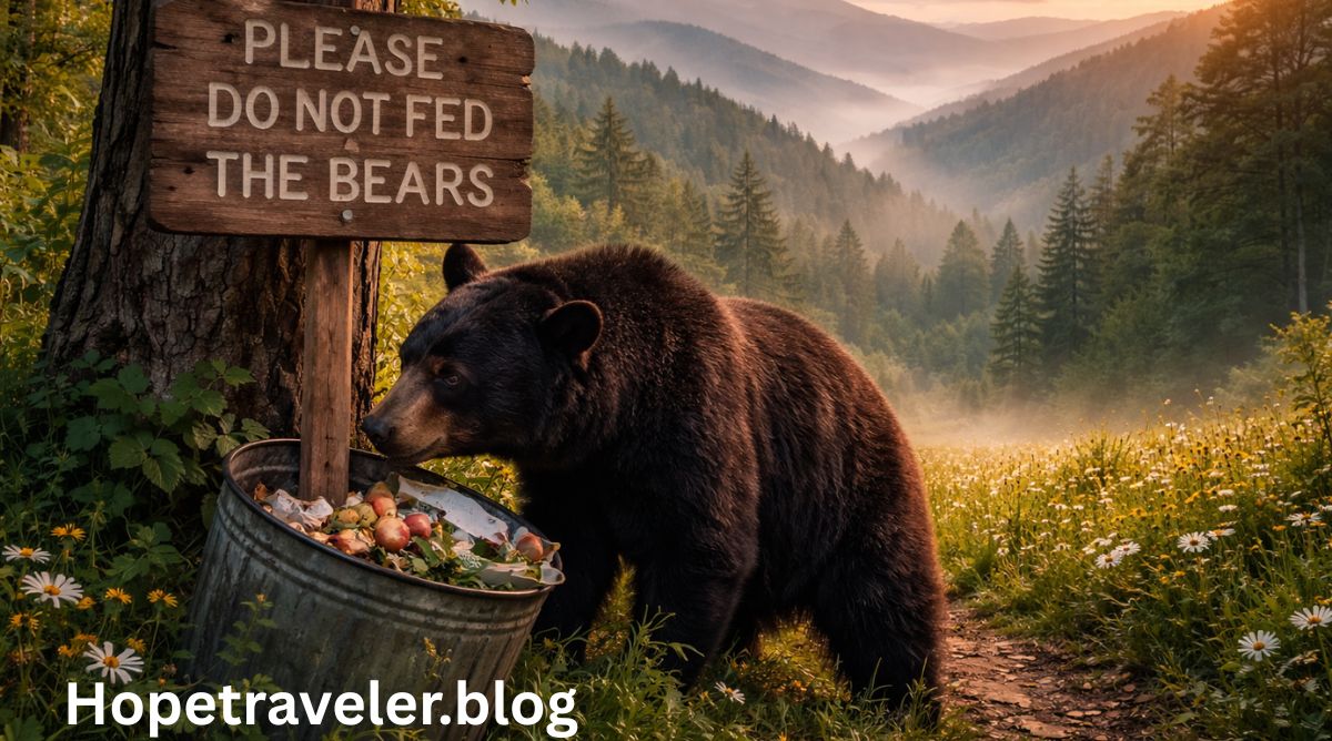 smoky mountains bear feeding citation